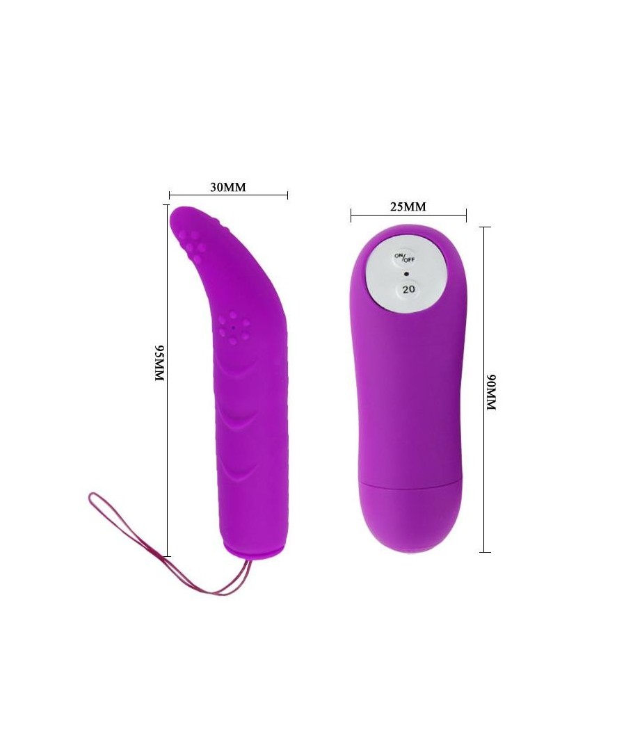 balle vibrante Magic x20 mauve