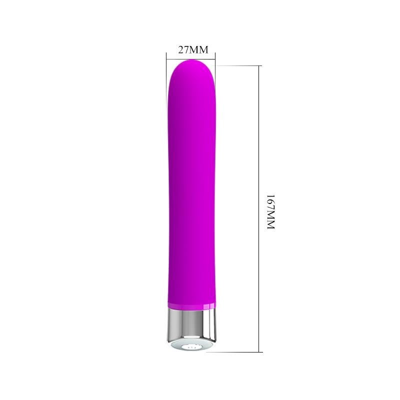 vibromasseur Randolph silicone mauve