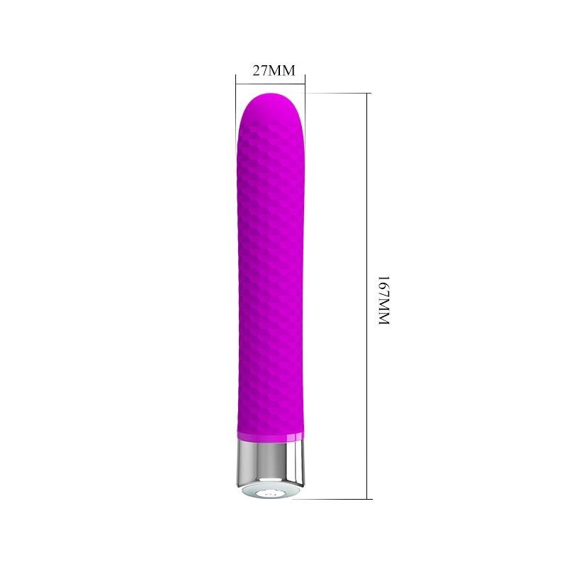vibromasseur Reginald silicone mauve