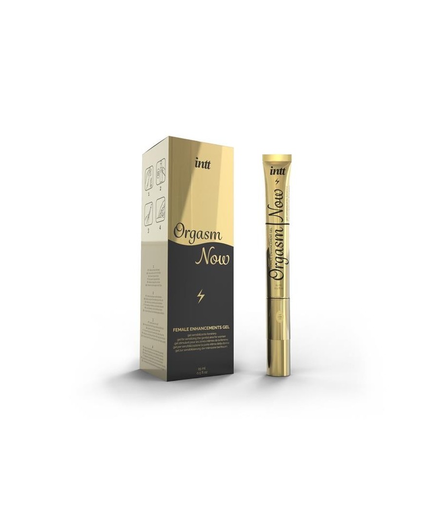 Gel Sensibilisant avec pointe Vibromasseur Orgasm Now 15 ml
