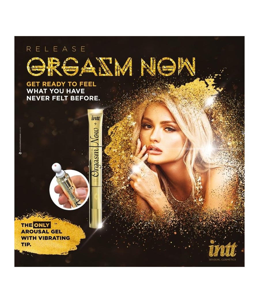 Gel Sensibilisant avec pointe Vibromasseur Orgasm Now 15 ml