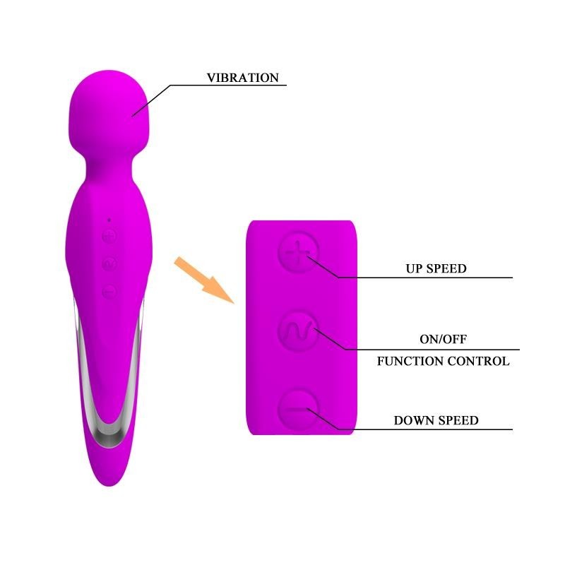 vibromasseur Mortimer USB Violet