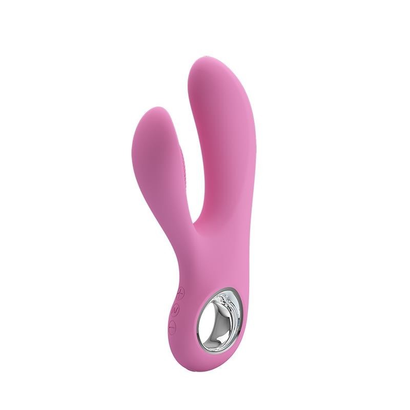 vibromasseur Canrol USB silicone Rose doux