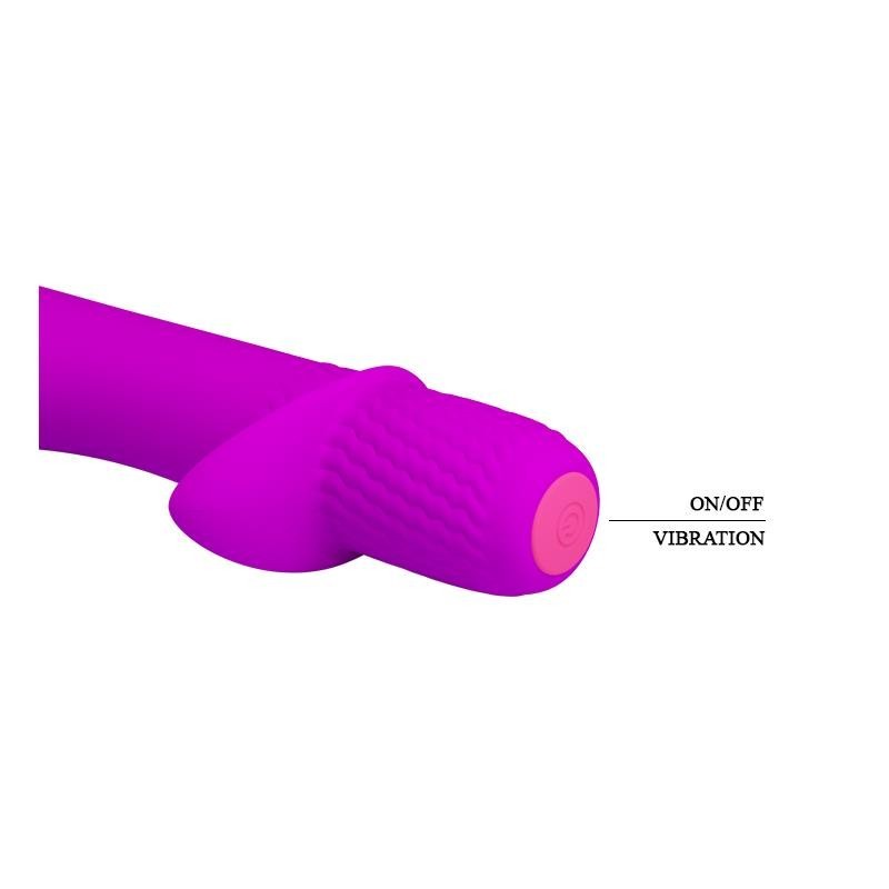 Vibromasseur Troet USB Silicone Violet