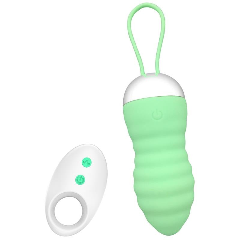 Brightgreen oeuf vibrant télécommande USB Silicone