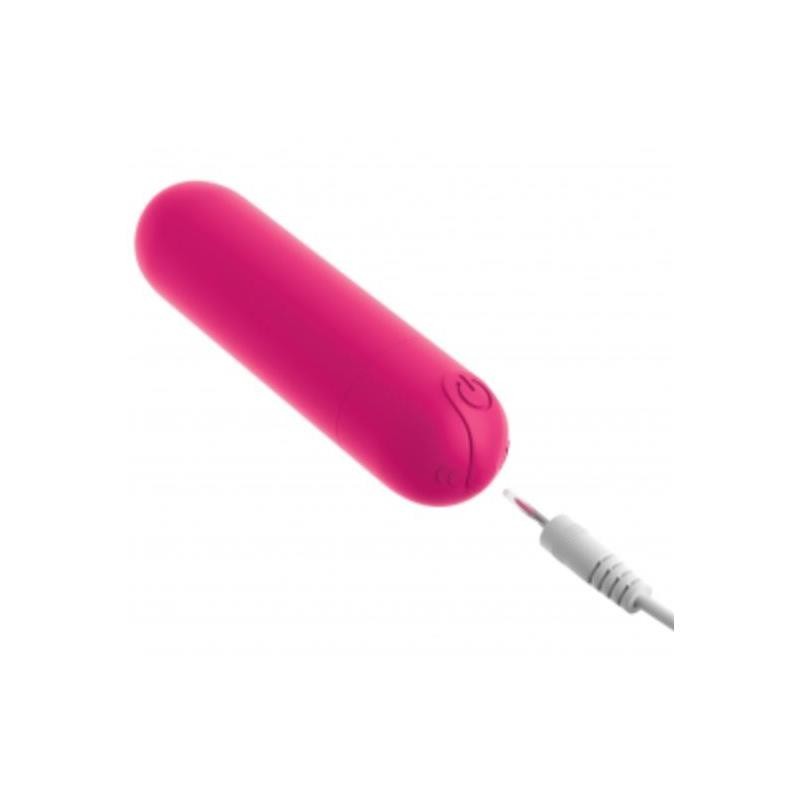 balle Vibromasseur play Recargeable USB 10 Fonctions Fuchsia