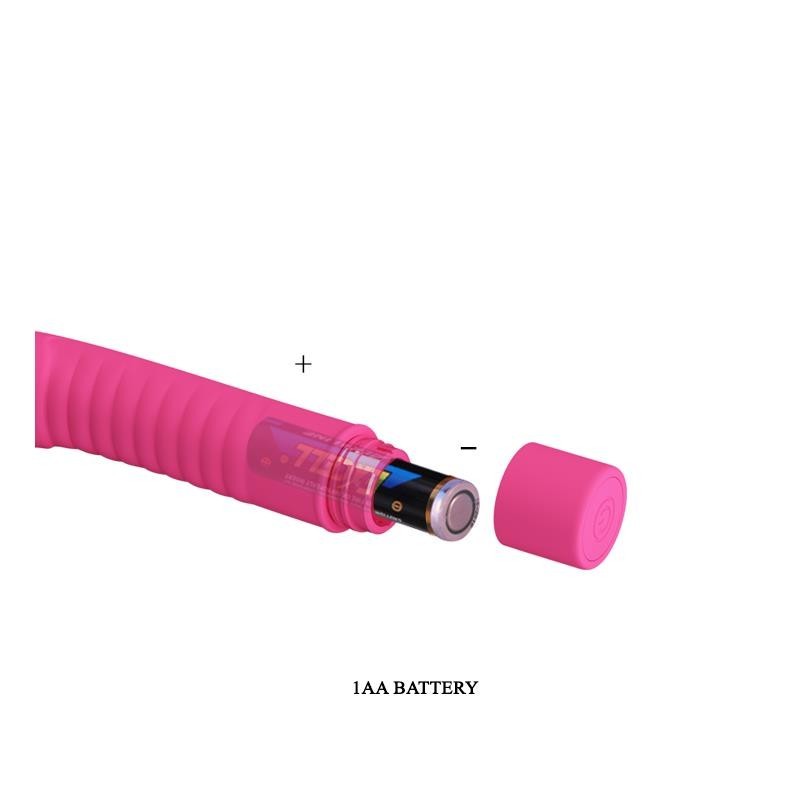 vibromasseur Mick Silicone Rose
