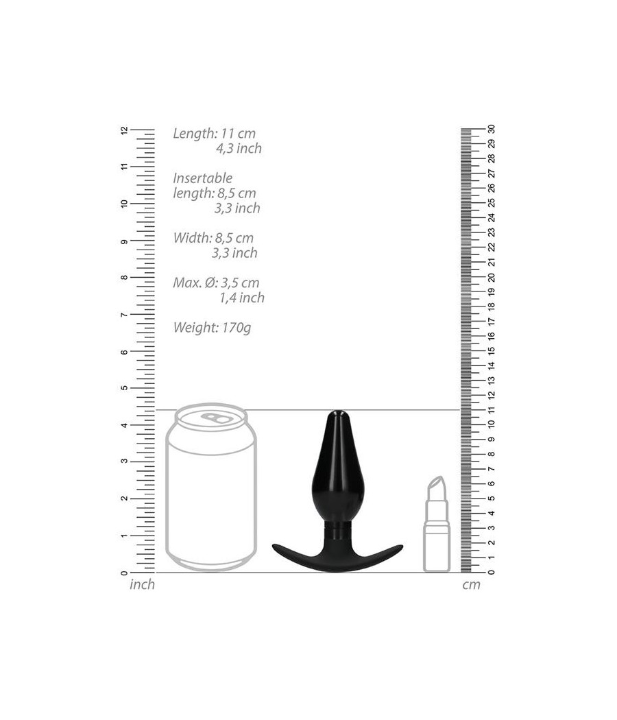 Ensemble Plug Anal et ventouse Putiaguda Grande noir