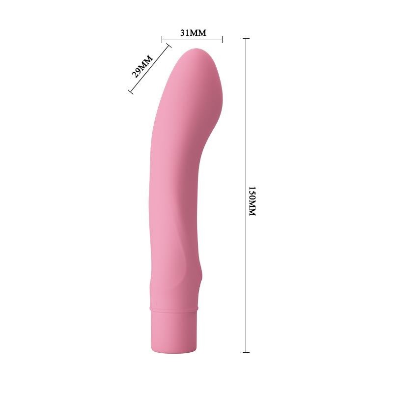 vibromasseur Ira silicone rose