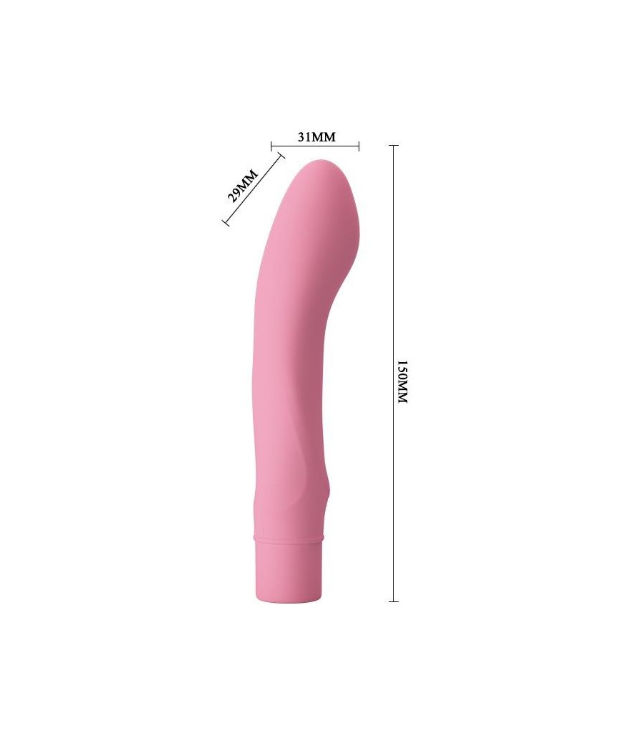 vibromasseur Ira silicone rose