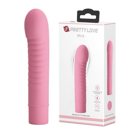 Stimulateur Mick silicone rose