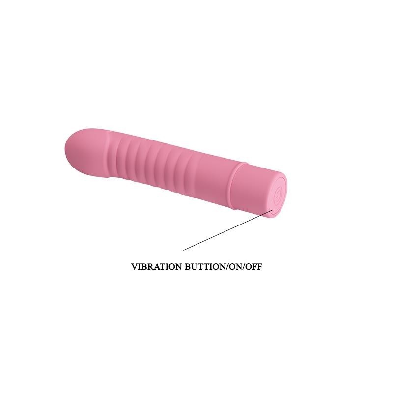 Stimulateur Mick silicone rose