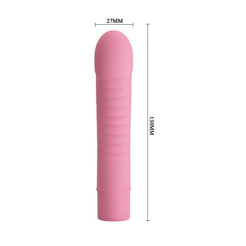 Stimulateur Mick silicone rose