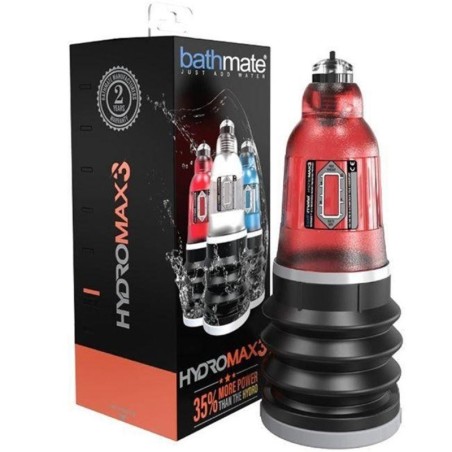 pompe à pénis Hydromax3 rouge