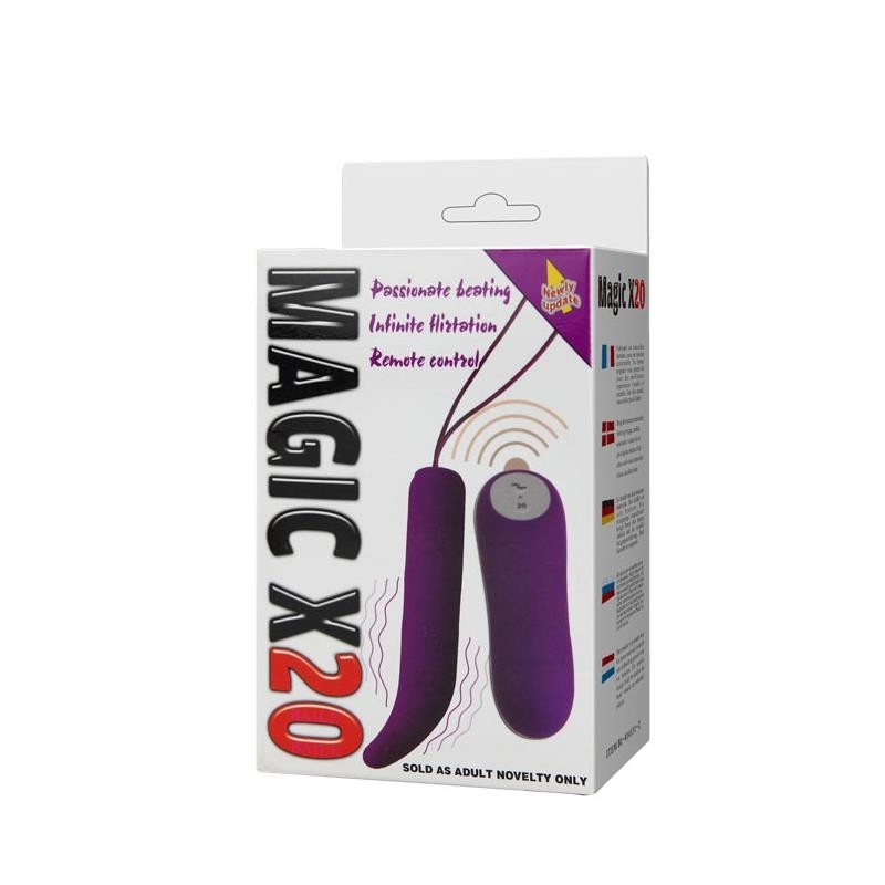 balle vibrante Magic x20 mauve