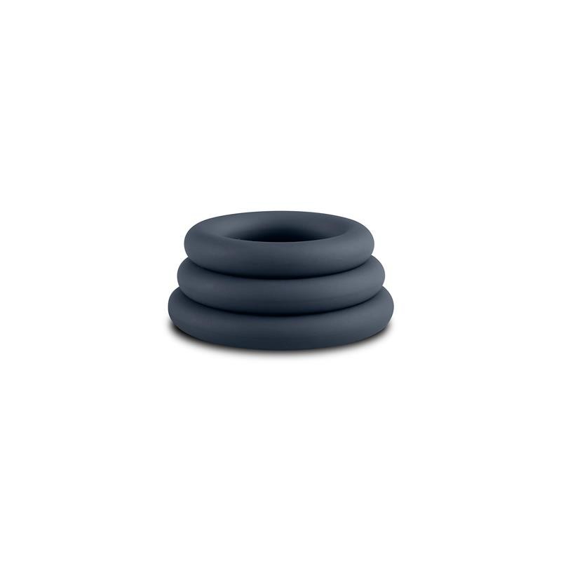 Set 3 Anneaux pour pénis silicone
