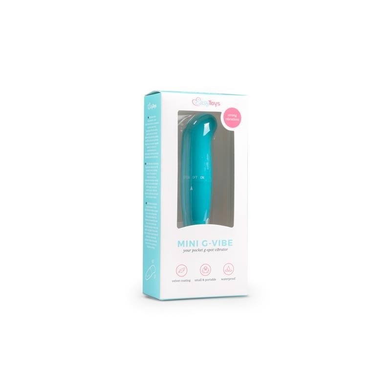 Vibromasseur Mini point G turquoise