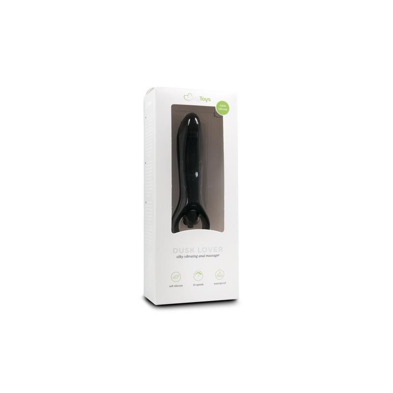 Vibromasseur Anal silicone - Nègre