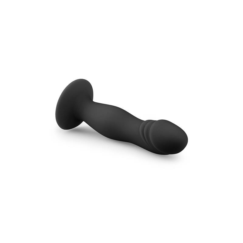 Gode en silicone avec ventouse noir