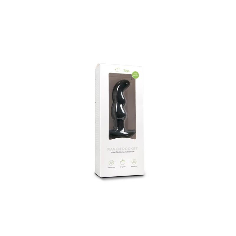 vibromasseur Prostatique silicone Noir