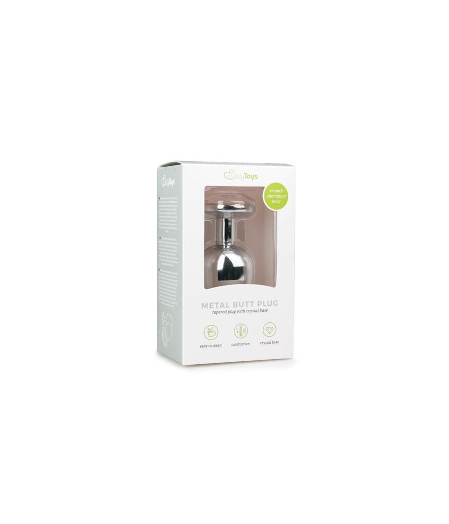 Plug de Aluminio No. 6 - argent/ transparent