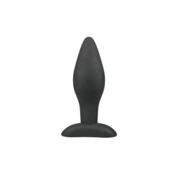Plug Grande en silicone - Noir