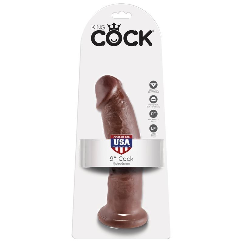 King Cock pénis de 9 - Couleur Marron