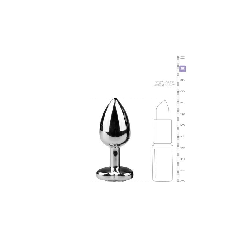 Plug de Aluminio No. 2 - argent/transparent