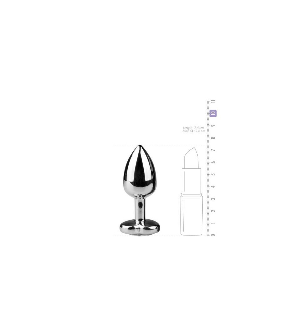 Plug de Aluminio No. 2 - argent/transparent
