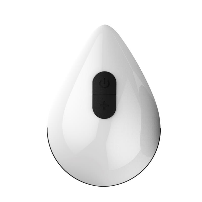 oeuf vibrant télécommande USB silicone Noir