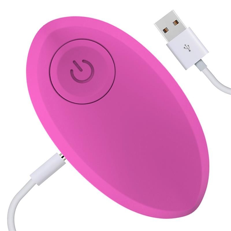 oeuf vibrant télécommande Odise USB silicone Rose
