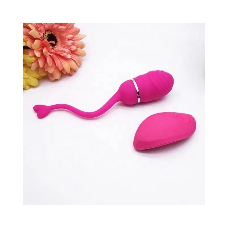 oeuf vibrant télécommande Odise USB silicone Rose