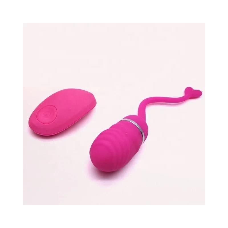 oeuf vibrant télécommande Odise USB silicone Rose