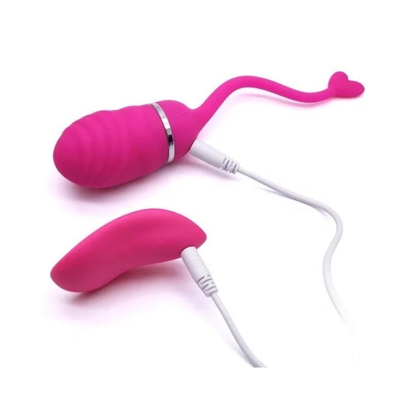 oeuf vibrant télécommande Odise USB silicone Rose