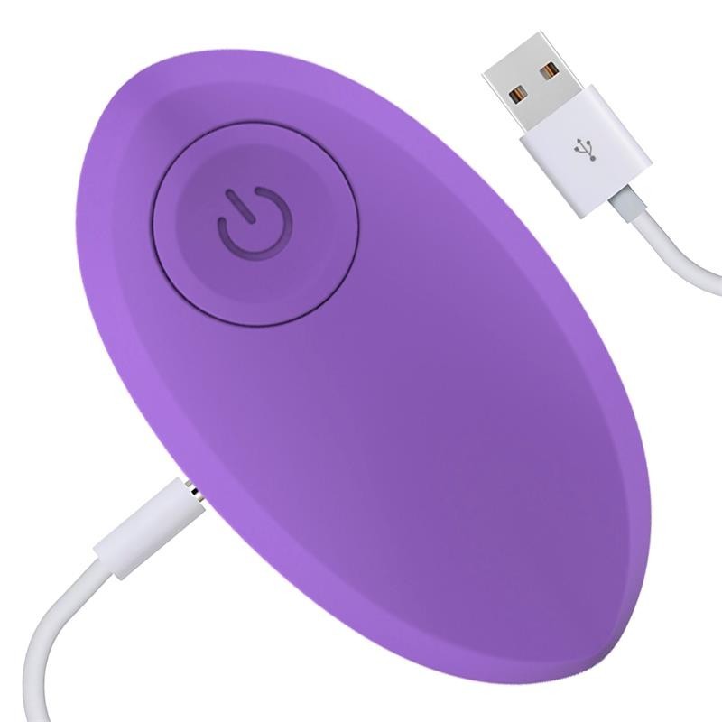 oeuf vibrant télécommande Odise USB silicone mauve