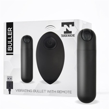 Buller balle vibrante télécommande USB Noir