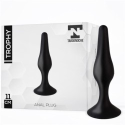 Trophet Plug Anal 11 cm Silicone Noir
