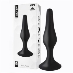 Trophet Plug Anal 13 cm Silicone Noir