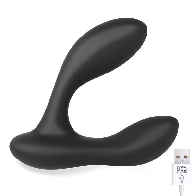Brett Vibromasseur prostatique télécommande USB Silicone Liquide