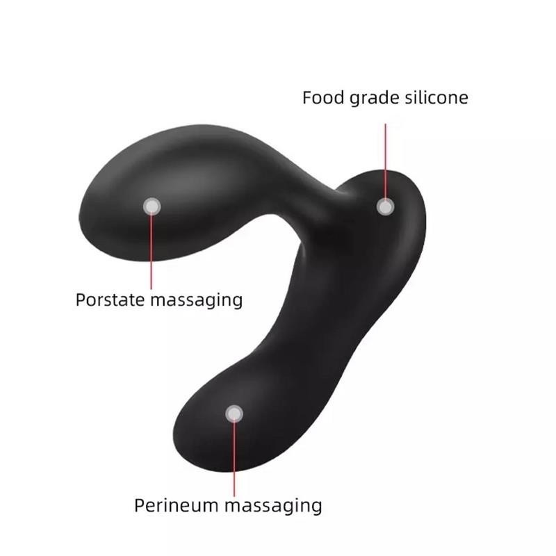 Brett Vibromasseur prostatique télécommande USB Silicone Liquide
