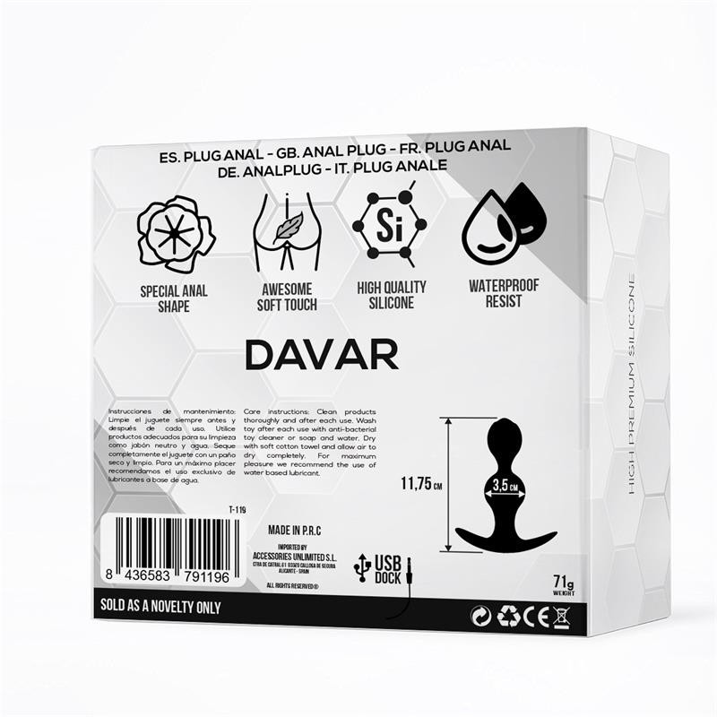Davar Pluf Anal silicone