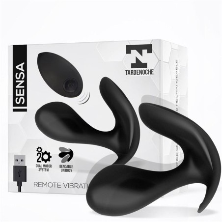 Sensa stimulateur télécommande USB silicone liquide Noir