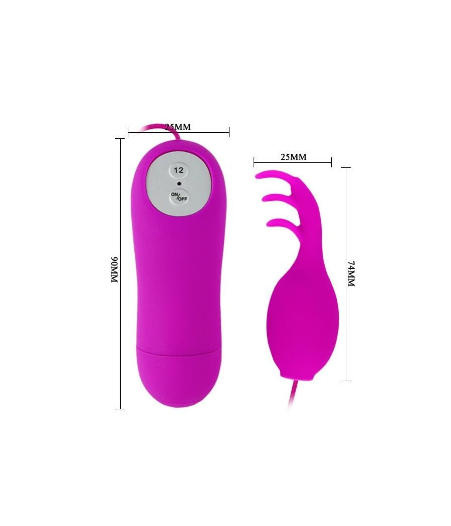 Baile stimulateur du clitoris rose