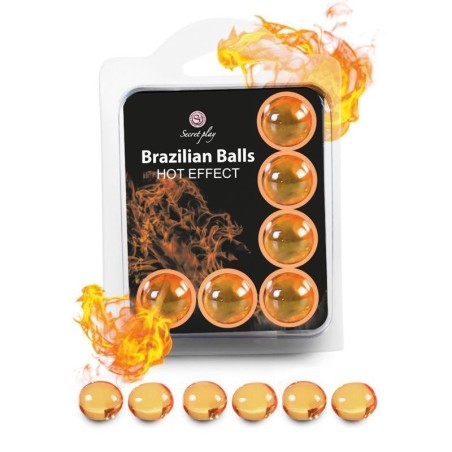 Boules Brésiliennes Set 6 effet chaud
