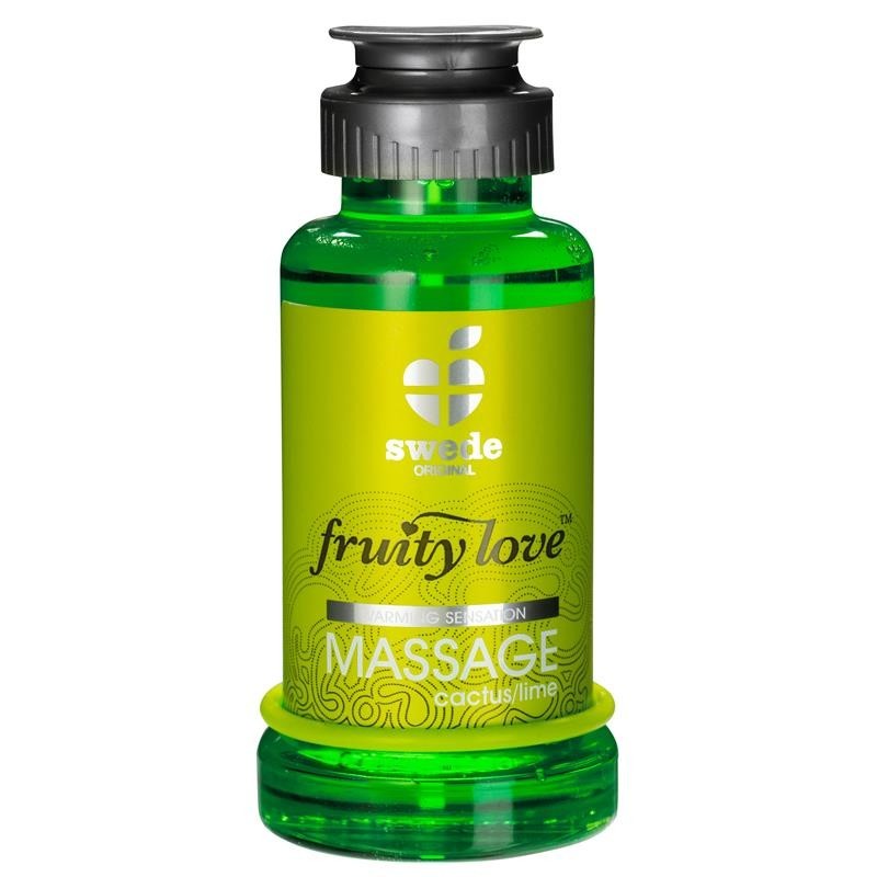 Fruity Love huile de massage gout Cactus et Lima 100 ml