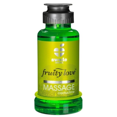 Fruity Love huile de massage gout Cactus et Lima 100 ml