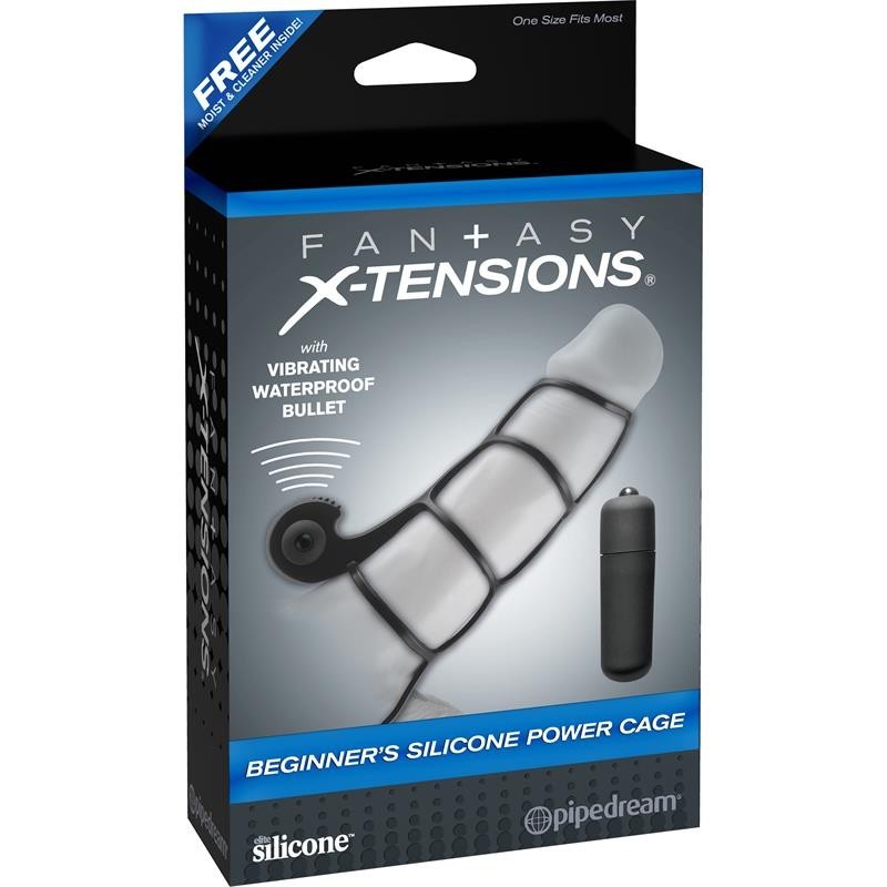 Cage de musculation silicone Fantaset X-tensions pour débutants
