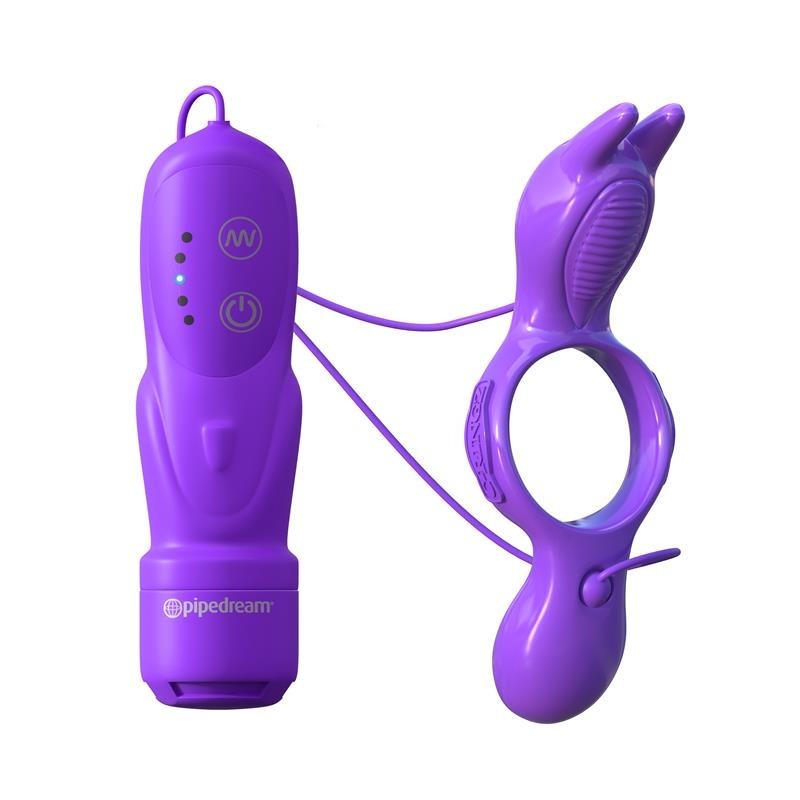 Fantaset C-Ringz Anneau pour Él et pour elle Ultimate Rabbit mauve