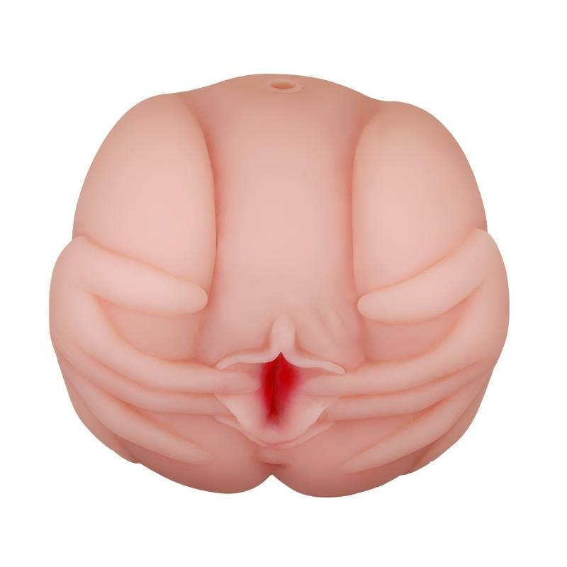 Masturbateur masculin double orifice