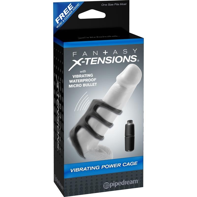 Cage vibrante Fantaset X-tensions - Noir